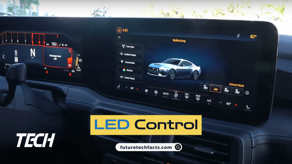 2024 Ford Mustang Dark Horse LED Control